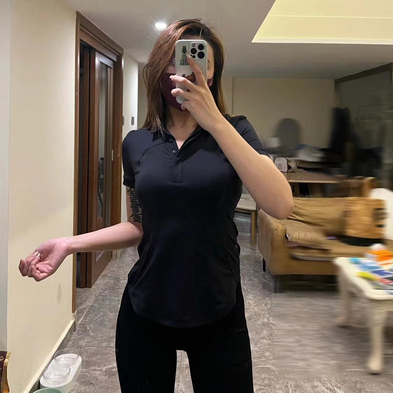 Golf Equipment For Women - LULU FLORA Women's POLO shirt tennis