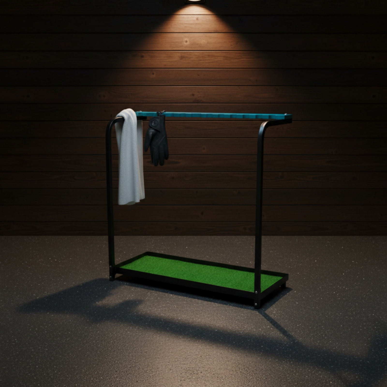 Golf Equipment Garage Organizer - Golf Club Storage Rack Non Slip