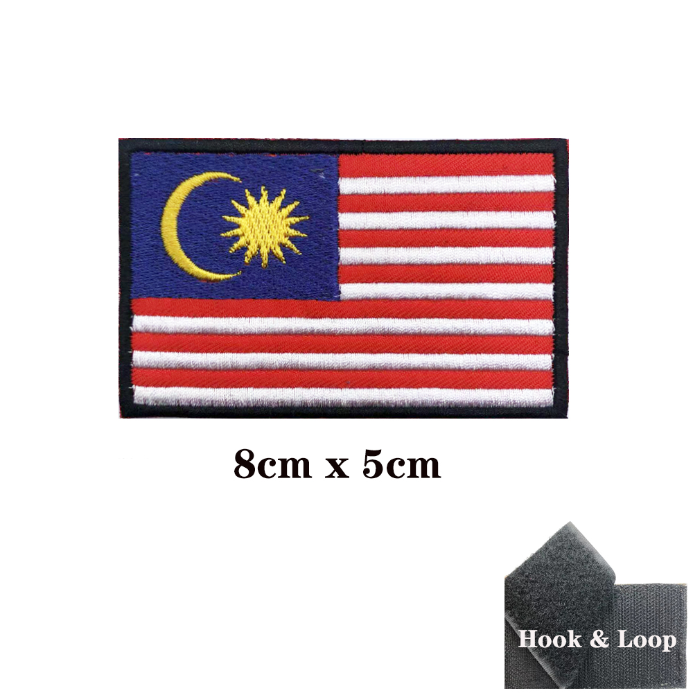 Malaysian flag Malaysia Patche - Golf Equipment Malaysia review and price