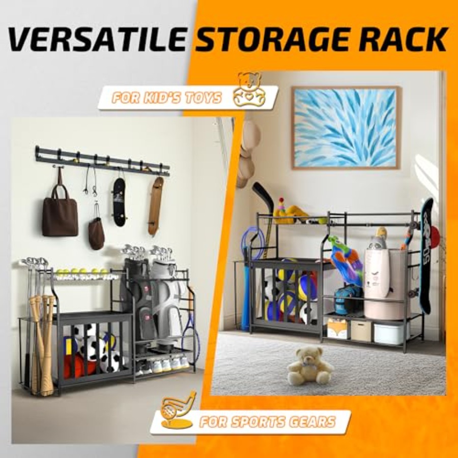 Sports Equipment Organizer Rac - Golf Equipment Garage Organizer review and price