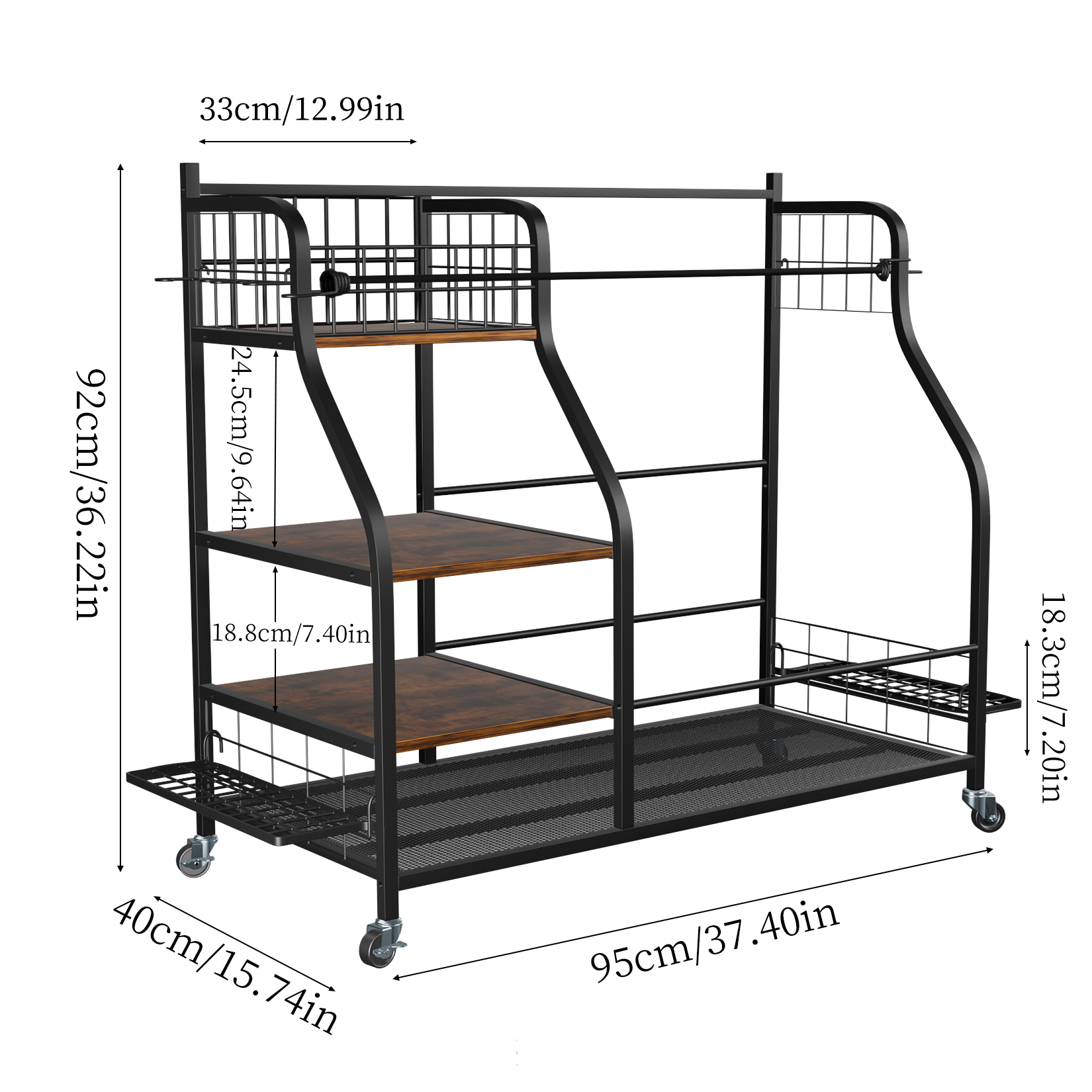 Rolling Golf Storage Rack Gara - Golf Equipment Garage Organizer review and price