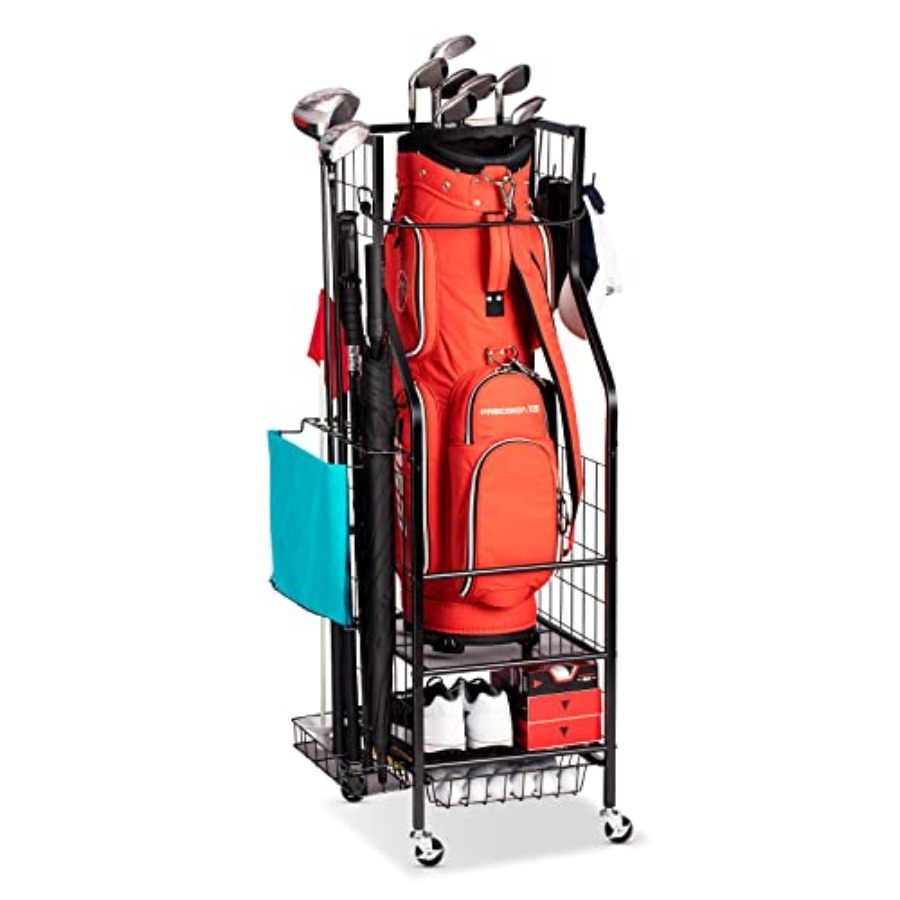 Golf Bags Storage Garage Organ - Golf Equipment Garage Organizer review and price