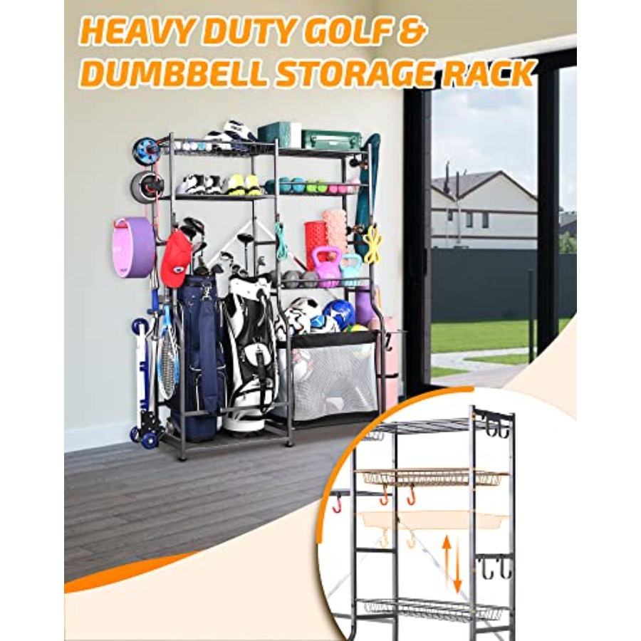 Extra Large Golf Storage Ball  - Golf Equipment Garage Organizer review and price