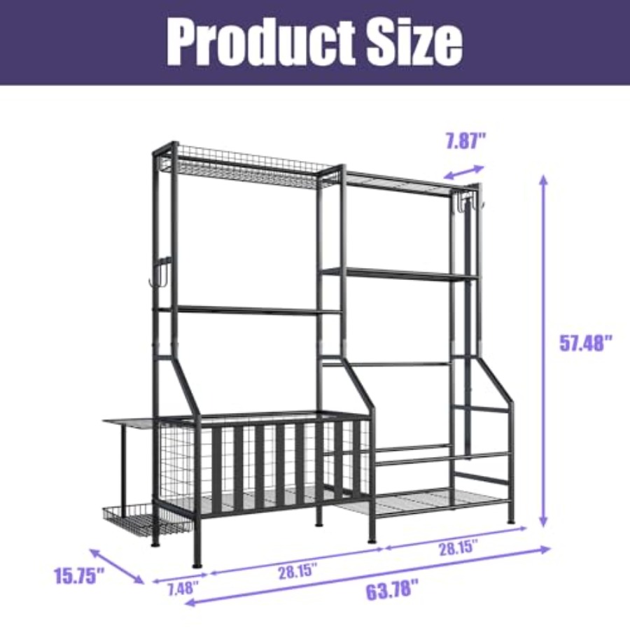 Sports Equipment Organizer Hea - Golf Equipment Garage Organizer review and price