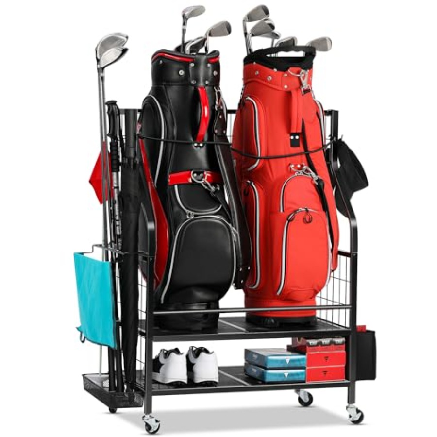 Golf Bag Storage Garage Organi - Golf Equipment Garage Organizer review and price