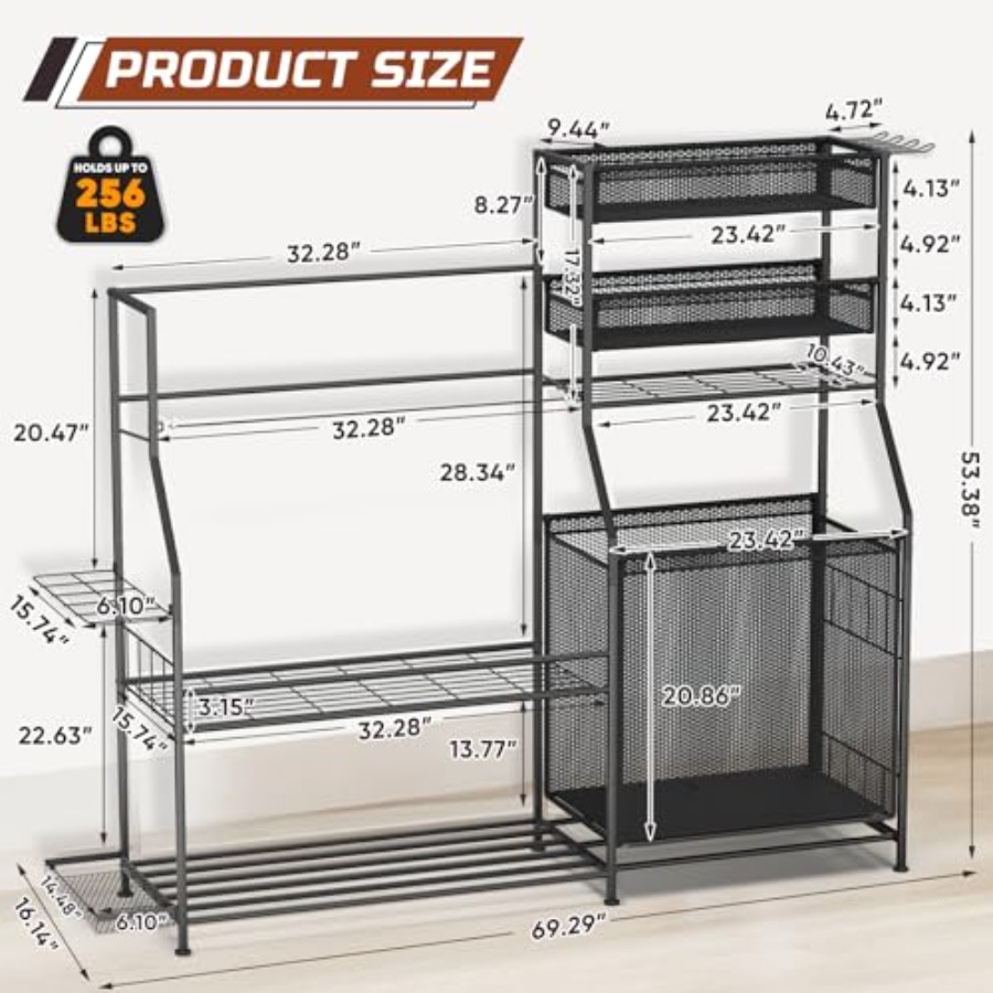 Garage Sports Equipment Organi - Golf Equipment Garage Organizer review and price