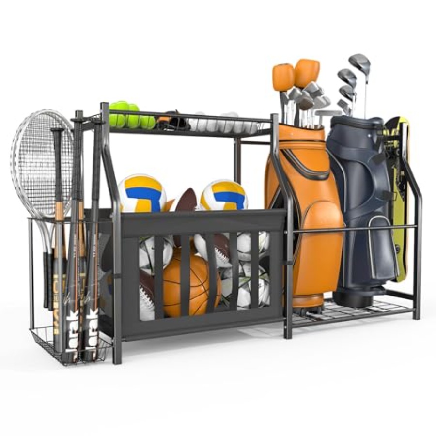 Garage Sports Equipment Organi - Golf Equipment Garage Organizer review and price